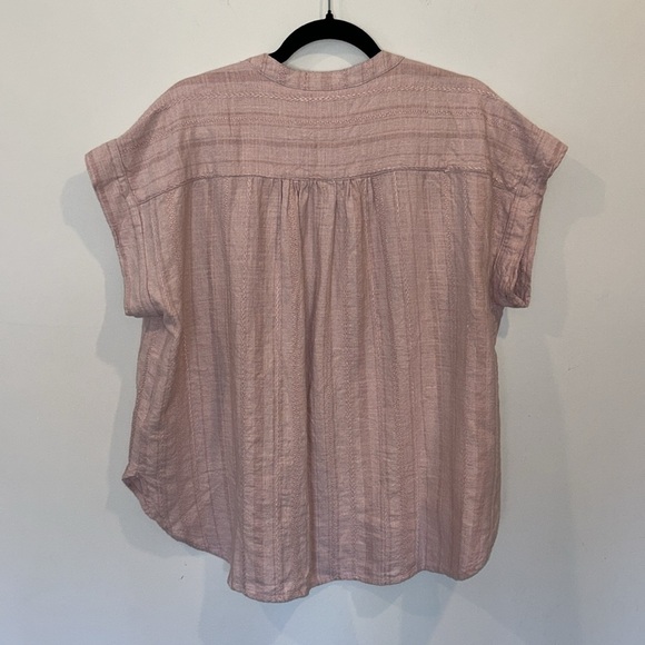 SPLENDID Priya Button Down Top in Pink Lotus NWT - Picture 7 of 8